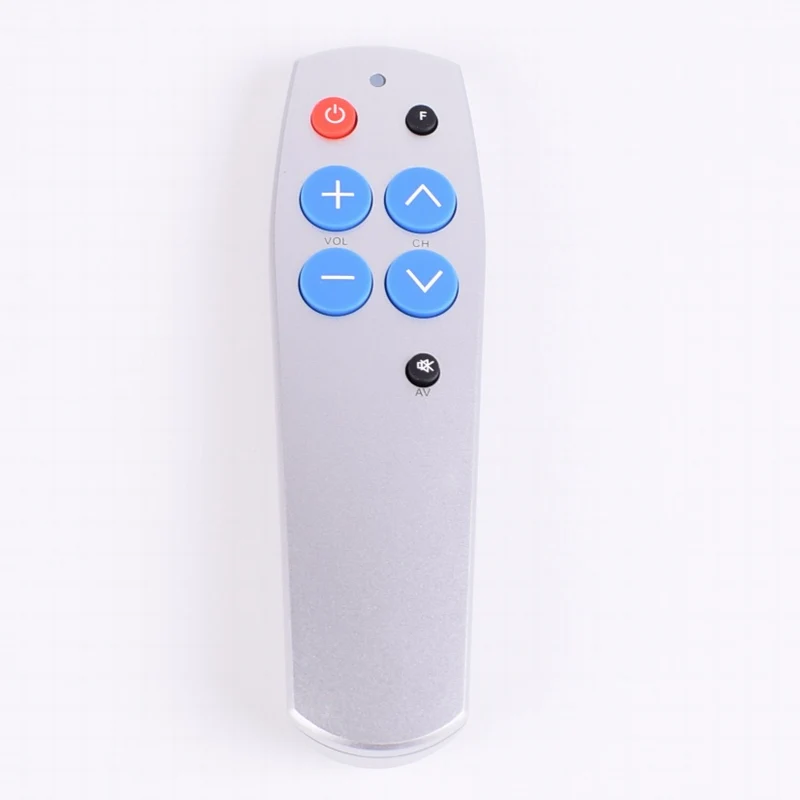 Remote control with Learn function for TV,STB,DVB,TV box, 7 big buttons copy IR code, simple and easy use Remote control with Learn function for TV,STB,DVB,TV box, 7 big buttons copy IR code, simple and easy use
