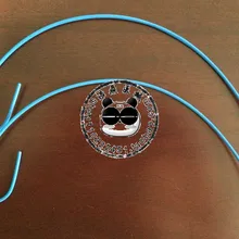 1 шт. Малый Размер 2,5 мм Tracheal intubation направляющая проволока обернутый провод алюминиевый футляр для удочки intubation медицинская онлайн