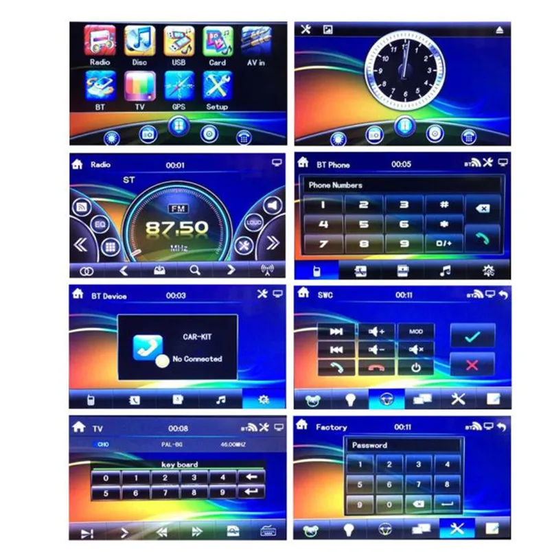 

6.5 Double 2DIN Touch Car Stereo CD DVD Player Bluetooth USB SD AM FM TV Radio Drop Shipping Sep 15