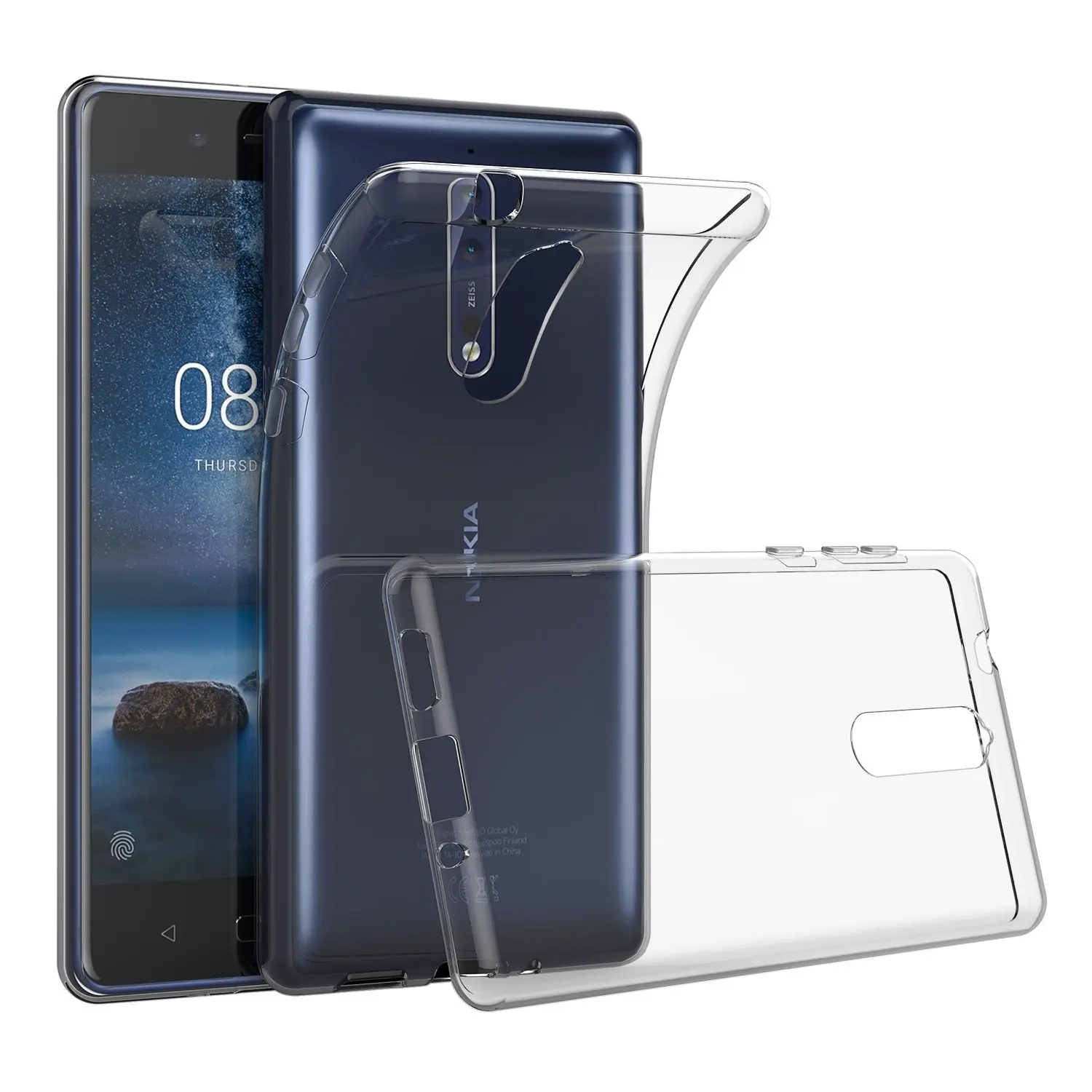 

For Nokia 8 7 6 5 3 2 1 2.1 3.1 5.1 7.1 9 Plus X5 X7 2018 2017 Case Slim Clear Transparent Soft Silicone TPU Phone Case Cover