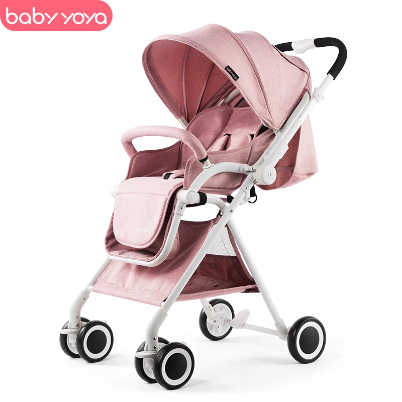 Легкая портативная складная детская коляска AIQI BABYYOYA с возможностью сидеть и