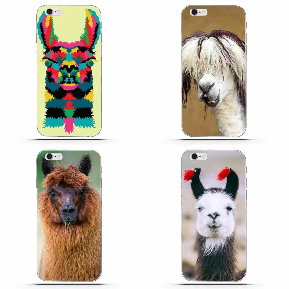 Swag Llama Alpacas для Apple iPhone 4 4S 5 5C 5S SE 6 6S 7 8 Plus X Мягкие ТПУ чехлы мобильных телефонов |