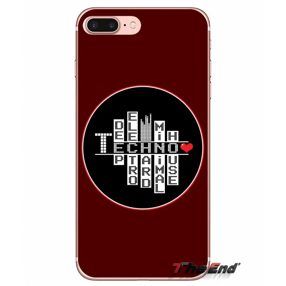 Чехол из ТПУ для Huawei G7 G8 Ascend P7 P8 P9 Lite Honor 4C 5X 5C 6X Mate 7 8 9 Y3 Y5 Y6 II Pro I Love Techno technology Music|tpu