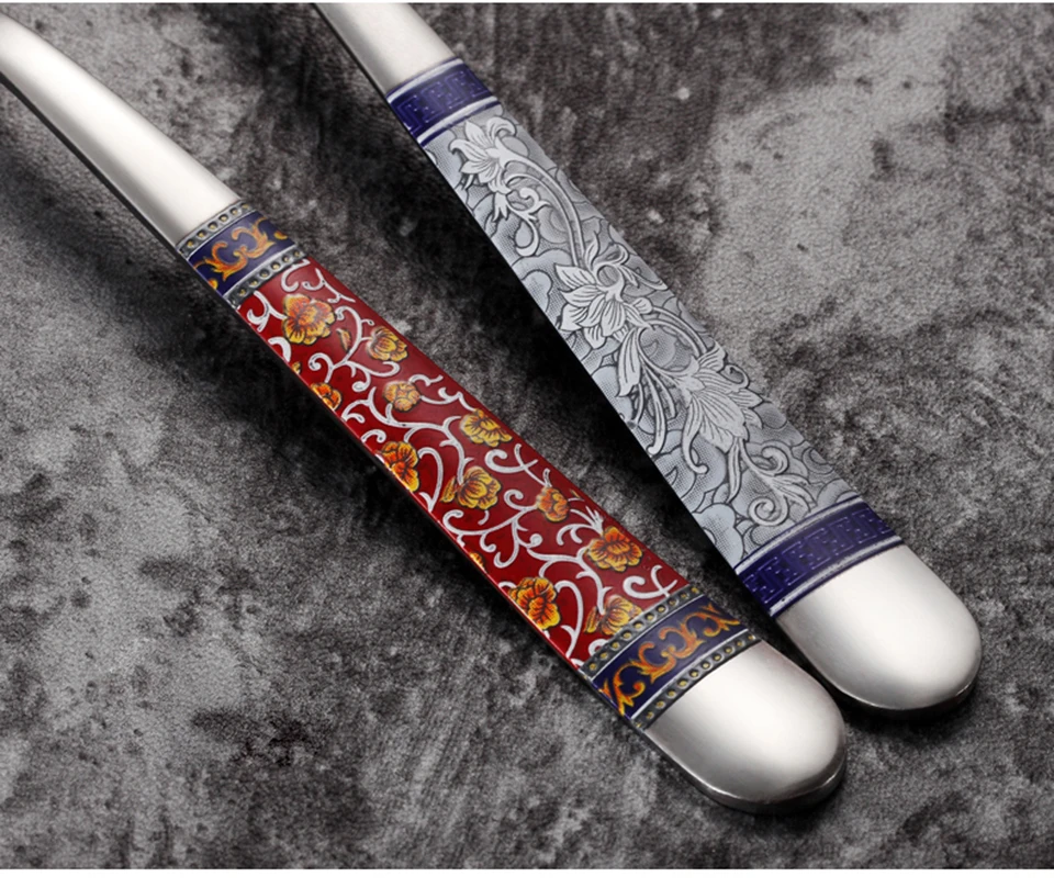 LIYIMENG 4Pcs Stainless Steel Knife Fork Set Dinnerware Sets Steak Cutlery Western Tableware Dinner6