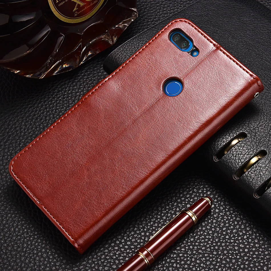 TOMKAS Wallet Flip Case for Xiaomi Mi 8 Lite Luxury Vintage Leather Silicone Back Cover Case for Xiaomi Xiomi Xaomi Mi 8 Lite (14)