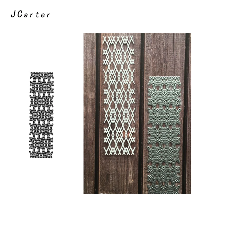

JC 2019 New Arrival Background Metal Cutting Dies for Scrapbooking DIY Embossing Folder Paper Handmade Album Crafts Stencils
