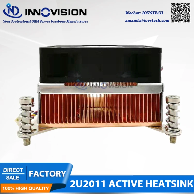 Квадратный медный радиатор 2u LGA2011 для ЦП Intel Xeon|cooler air|cooler floatcooler for video card |
