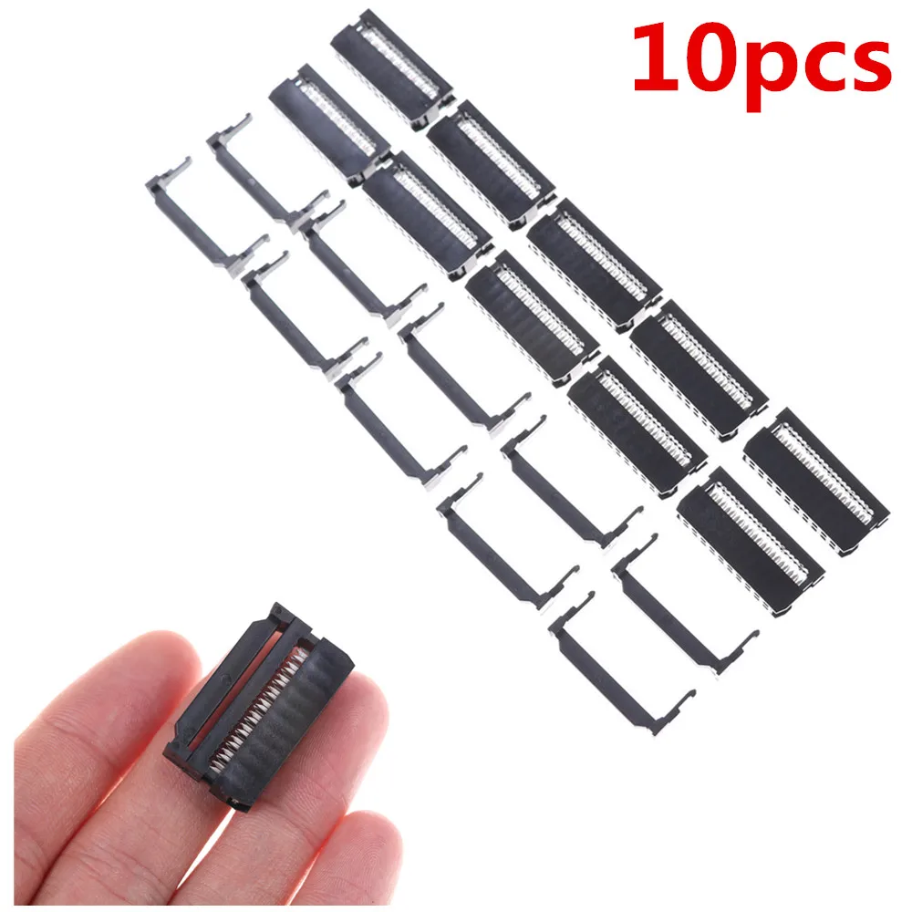 10PCS/set New 20 Pin Female Header FC-20 2.54 Mm Pitch Socket Skillful Manufacture IDC Connectors | Обустройство дома