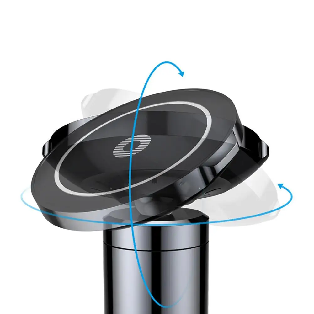 

Fashion Magnetic Wireless Car Air Vent Charger Mount Holder Bracket for iPhone Android