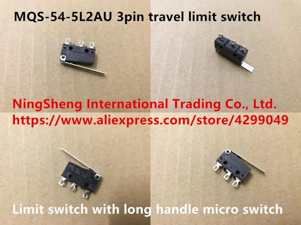 

Original new 100% Japan import MQS-54-5L2AU 3pin travel limit switch with long handle micro switch