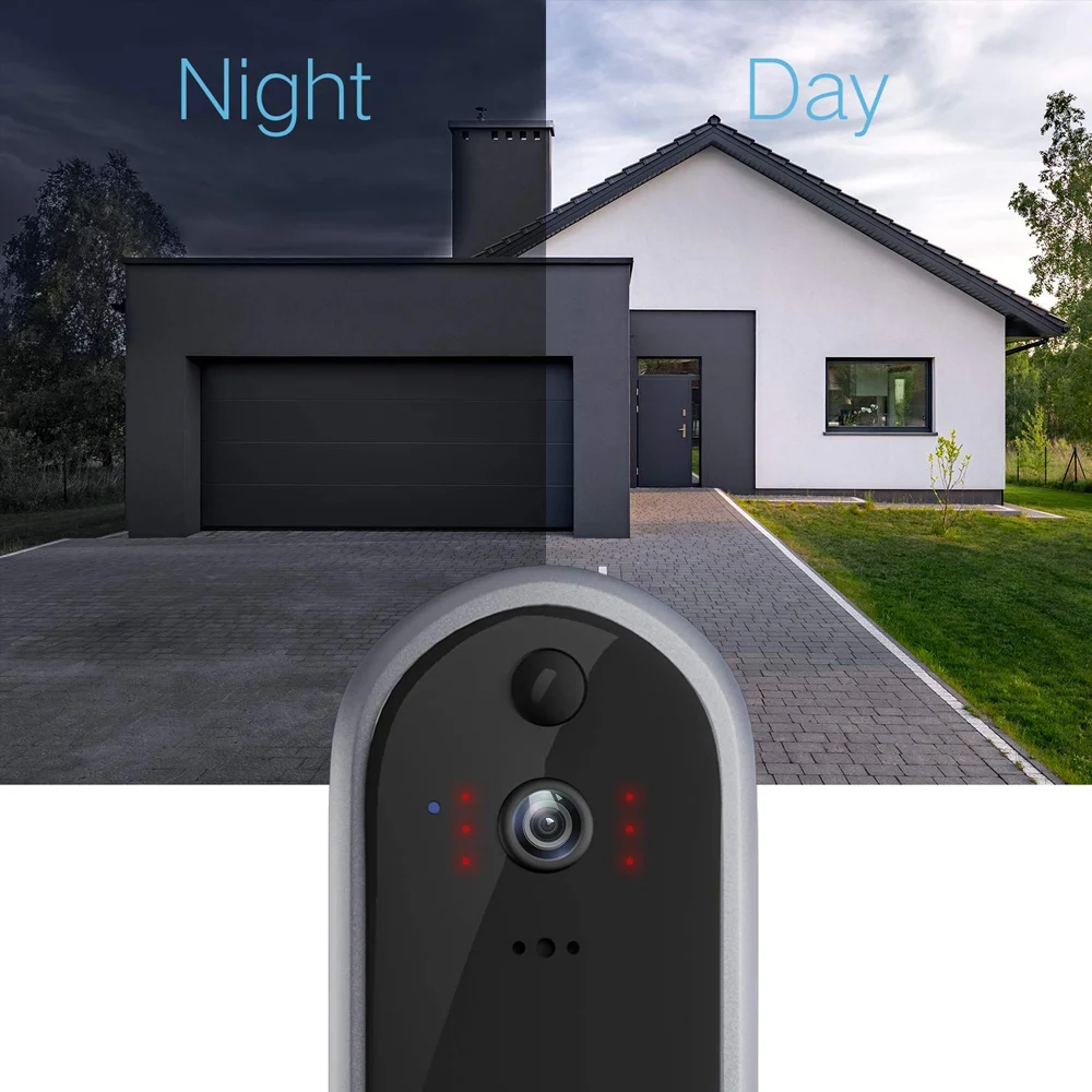 Видеодомофон CDYCAM Wi Fi 720P ночное видение|Дверной звонок| |