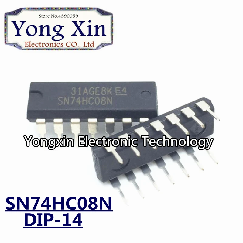 100PCS SN74HC08N DIP14 SN74HC08 DIP 74HC08N 74HC08 | Обустройство дома