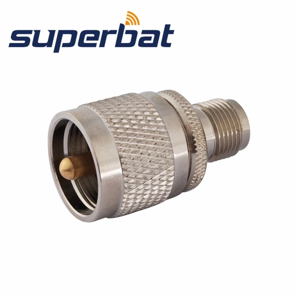 Superbat автомобильный CB радио адаптер UHF штекер PL259 к TNC женский для двухстороннего радио Baofeng Kenwood Motorola цифровая рация
