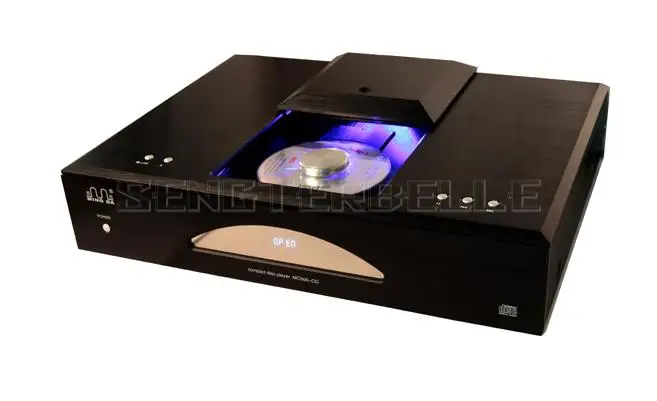 Finished MC500-CD SAA7824 Audio Player 12AU7