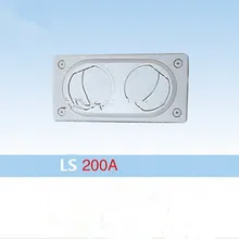 Караван RV морской яхты вентиляция воздуха, кондиционер Выход 200A двойной Воздухораспределитель бежевый серый LS200A