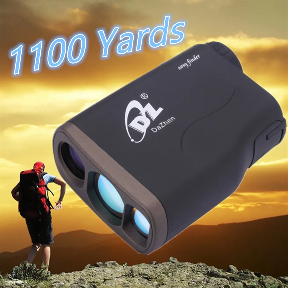 1000M Waterproof Golf Laser rangefinder Hunting Telescope Distance Meter Speed Range finder Monoculars Archery Speed Measurement