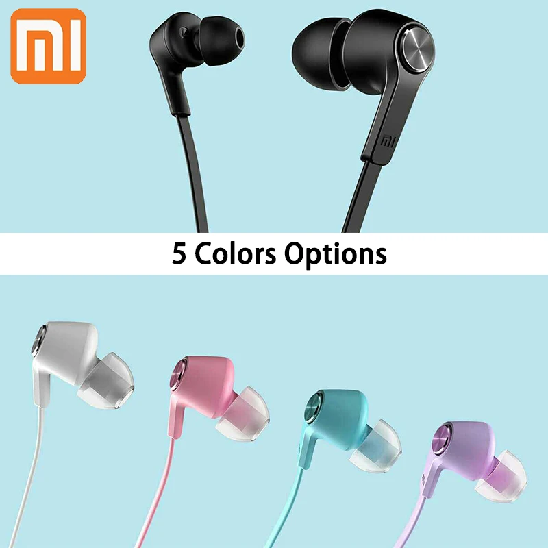 

Original XIAOMI MI PISTON Colorful Version 3.5mm In-ear earphone earbuds for XIAOMI Redmi note 4 5 note5A 4 4A 4X 5 5A 5 plus