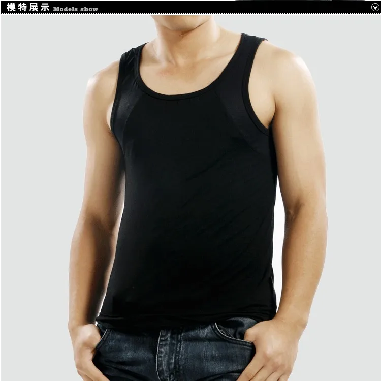 

New man pure cotton slim sexy halter top for sports and leisure tank