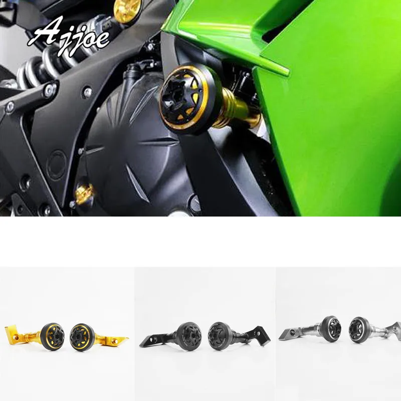 Алюминиевая рамка для мотоцикла CNC ползунок противоударные крышки Kawasaki ER6F ER-6F