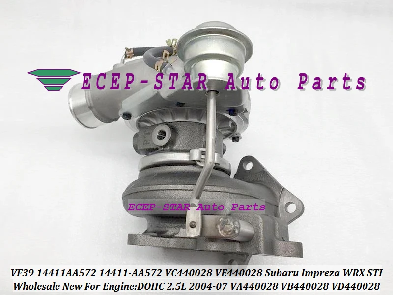 Turbo VF39 14411AA572 14411-AA572 VC440028 For Subaru Impreza WRX STI DOHC 2.5L 2004-07   (3)