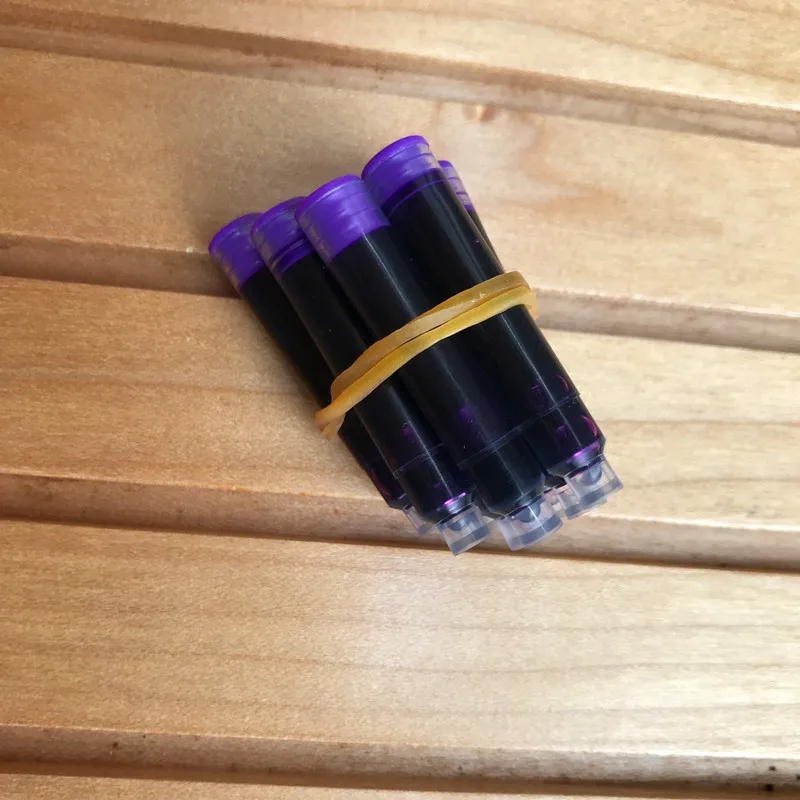 60 шт. Jinhao advanced color ink Refill авторучка универсальные картриджи - Цвет графита: F