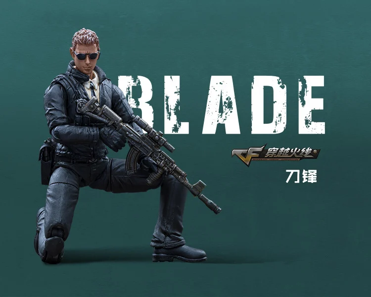 JOYTOY 1/18 фигурка CF защита Волк и клинок солдат - Цвет: Blade