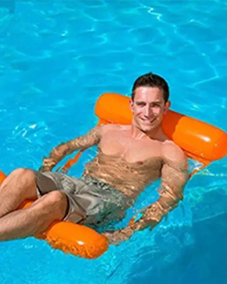 

Foldable Water inflatable mattress Floating Hammock AIRBED