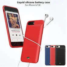 Расширенный чехол для аккумулятора телефона для iPhone 8/7/6s/6, портативный внешний аккумулятор, чехол для iPhone 8/7/6s/6 Plus, зарядное устройство