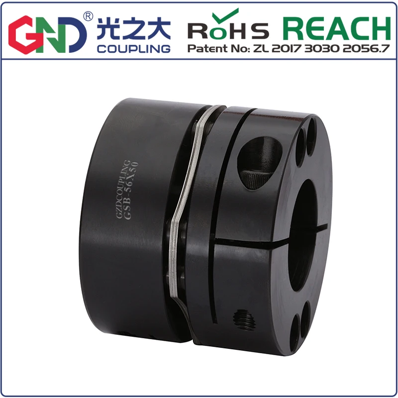 Shaft coupling GSB 45# Steel 8 screws high rigidity single Diaphragm Clamp Series GND flexible coupler for servo motor Shaft coupling GSB 45# Steel 8 screws high rigidity single Diaphragm Clamp Series GND flexible coupler for servo motor