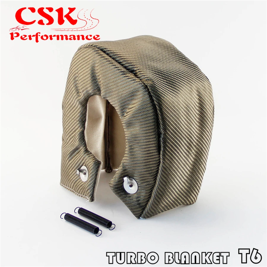 T6 Turbo Blanket Turbine Heat Shield Cover Turbocharger Wrap High Temp