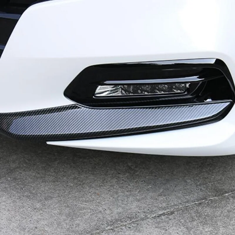 Tonlinker внешний автомобильный передний бампер чехол наклейка для HONDA ACCORD-19 автомобильный Стайлинг 3 шт. АБС хромированный чехол наклейка