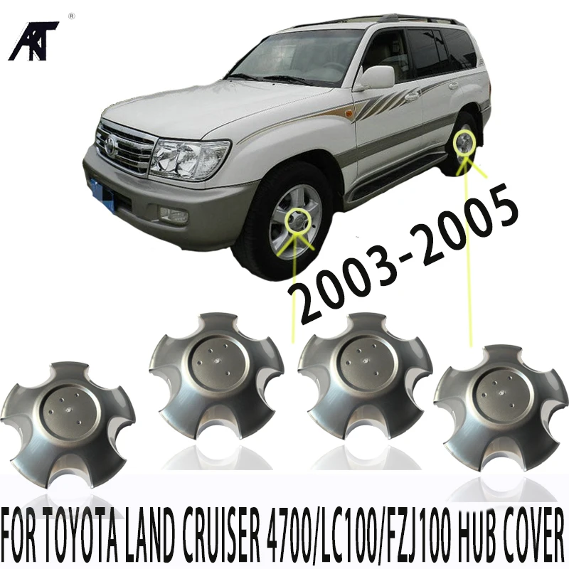 

WHEEL RIM CENTER CAPS For TOYOTA Land Cruiser 4700/LC100/FZJ100 2003-2005 42603-60570 Hub cover