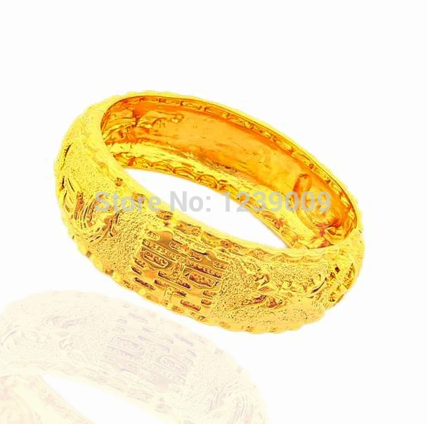Promotion Price Fashion Jewelry 24K Gold Plated Chinese Meaning
