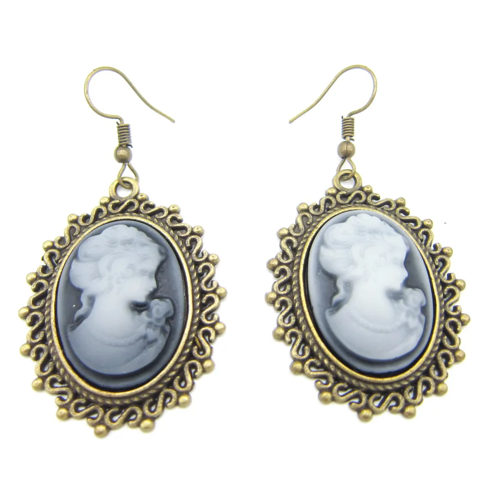 Victorial Nobal Girl Portail Vintage Drop Earrings Jewellery | Украшения и аксессуары