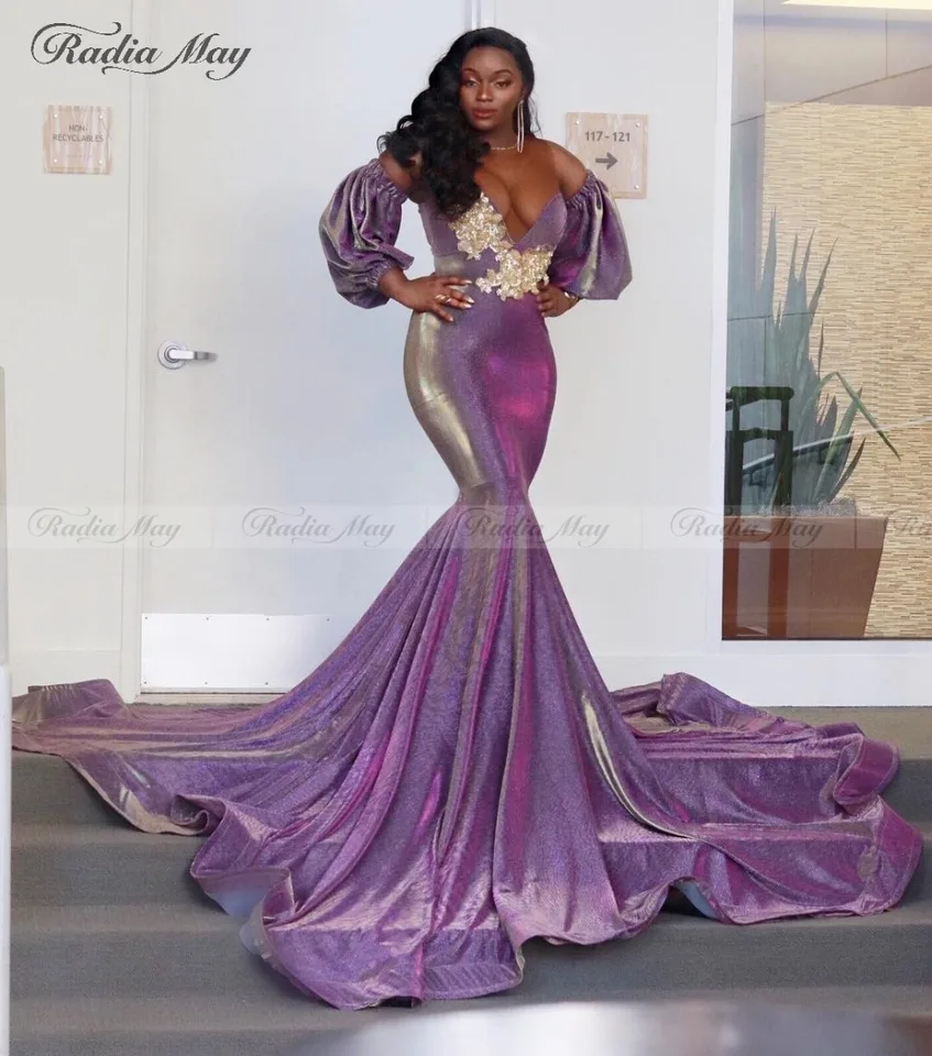 purple sparkly homecoming dress