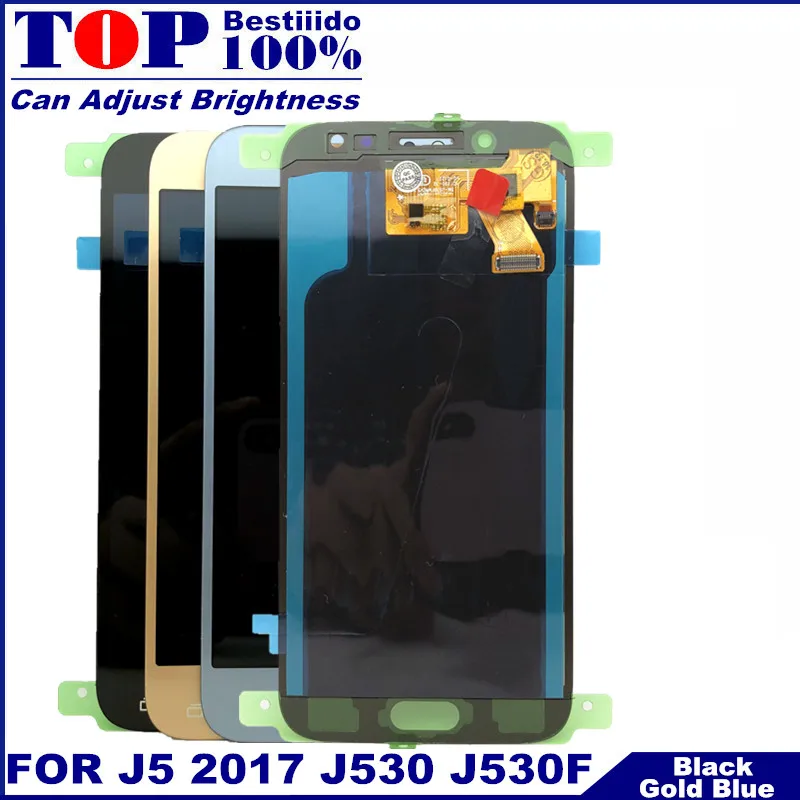 Тестирование для Samsung Galaxy J5 j530 J530F SM-J530F J530M ЖК-дисплей Дисплей кодирующий преобразователь сенсорного экрана в сборе ЖК-дисплей Замена