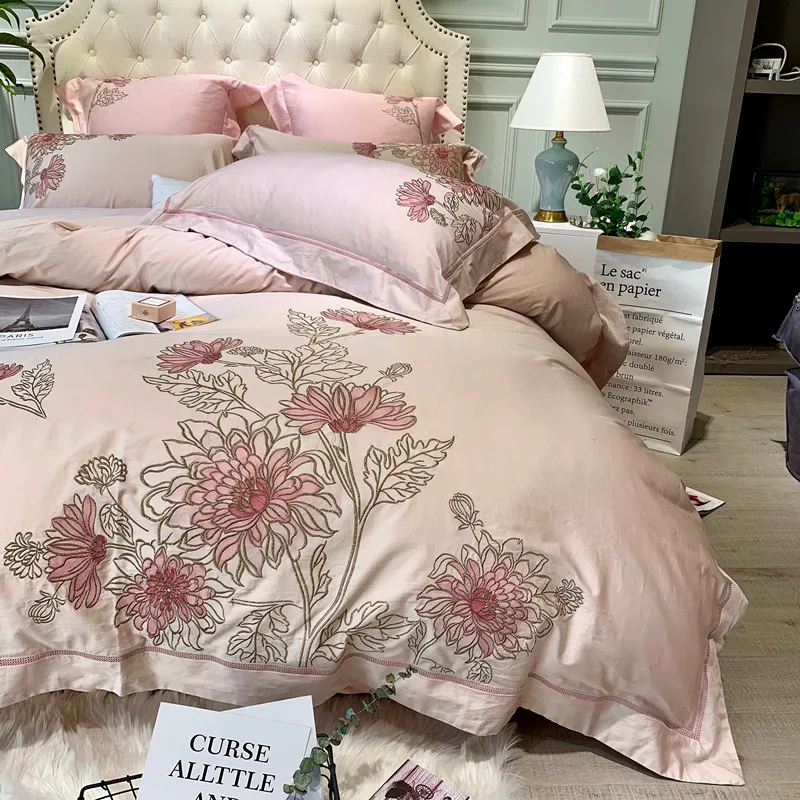 Новый комплект постельного белья Quen King Size плоский простынь простыня наволочки из