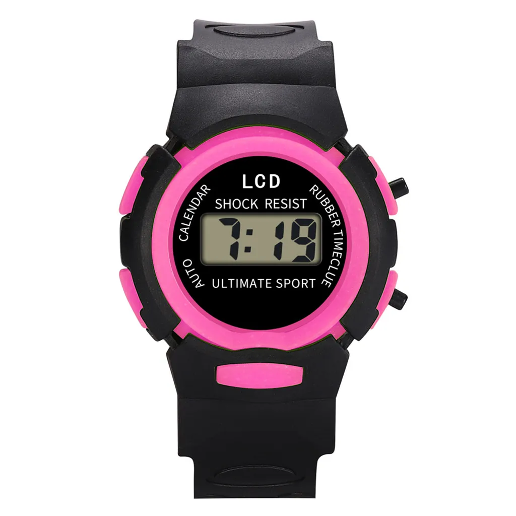 Детские часы для плавания, спортивные цифровые светодиодные аналоговые наручные часы, водонепроницаемые часы для мальчиков и девочек, подарок для студентов, часы, горячая распродажа
