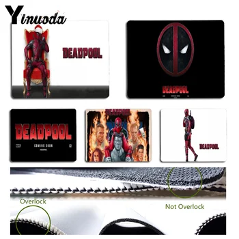 

Yinuoda Vintage Cool Deadpool Comfort Mouse Mat Gaming Mousepad Size for 180x220x2mm and 250x290x2mm Rubber Mousemats