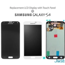Супер AMOLED для SAMSUNG Galaxy S5 G900F G900H ЖК-дисплей кодирующий преобразователь сенсорного экрана в сборе с клеем