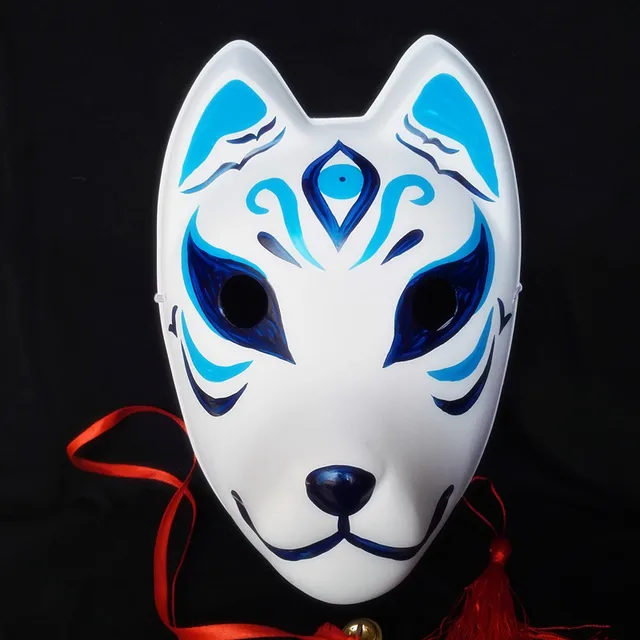 Full Face Hand Painted PVC Masks Japanese Style Naruto Hatake Kakashi