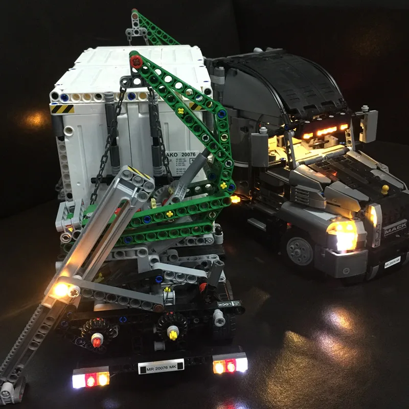 LED-Light-Kit-for-lego-Technic-Series-42078-and-20076-the-Mack-AnthBig-Truck-Set-the