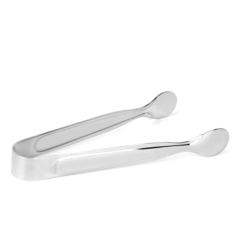4.7'' Stainless Steel Sugar Buffet Party Catering Serving Tongs Food Clip Kitchen