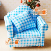 Мини кукольный домик мягкое, приятное кресло мини модели мебели