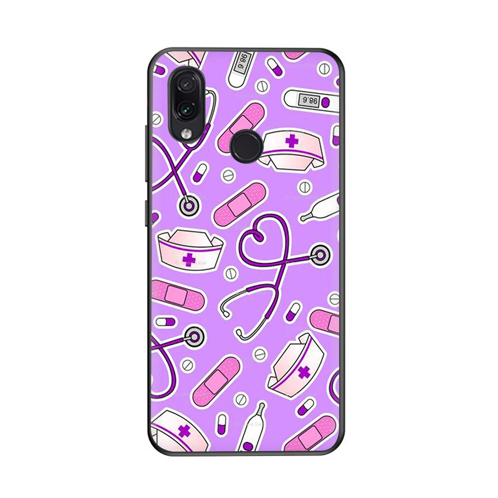 B4 Медицинская медицинская Heart Мягкий силиконовый чехол для телефона Xiaomi Redmi 4A 6A S2 Note 7 8 4x5 6 Pro 7A K20 Pro - Цвет: B4