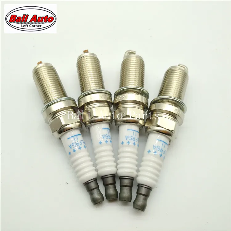 

Left corner 4X LZKAR6AP-11 22401-ED815 Iridium Spark Plug For Nissan Micra March Note Tiida X-Trail Cube 22401 ED815 LZKAR6AP 11