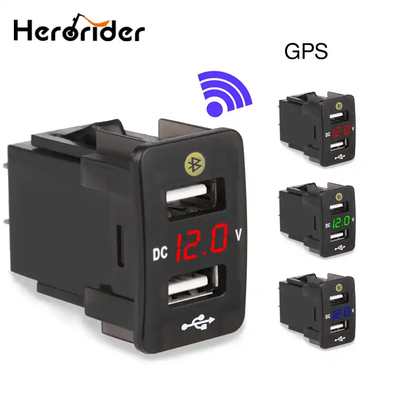 12 فولت 24 فولت 4.2A المزدوج Usb شاحن سيارة لهوندا 2 USB 12 فولت 24 فولت 4.2A المزدوج Usb شاحن سيارة لهوندا 2 USB