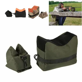 

Sniper Shooting Bag Outdoor Portable Gun Front Rear Bench Hunting Unfilled Rest Bag Range Target Stand Support Rifle Sandbag