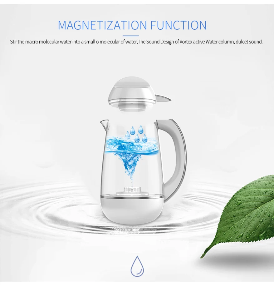 SPE PEM  home use active h2 water generator commercial hydrogen water machine