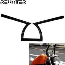 25 мм " мотоцикл Z руль натяжитель черный для Harley Sportster XL 883 1200 на заказ для Kawasaki для Honda для Yamaha